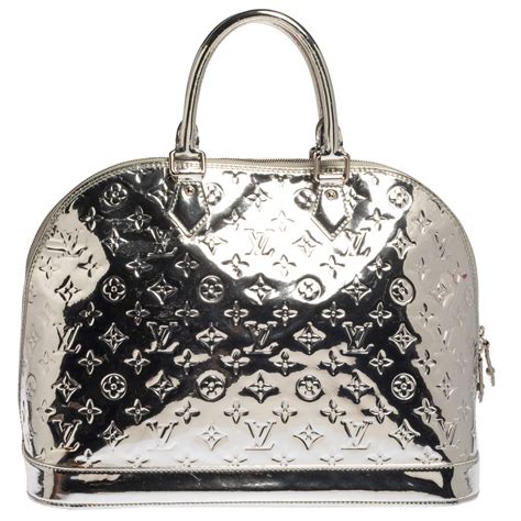 louis vuitton silver alma bag|authentic Louis Vuitton Alma.